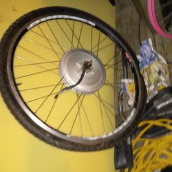 22"  Bionx Electric Bike Wheel And Tire
