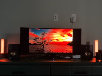 Curved OLED Monitor (original box)