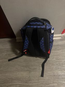 Sprayground Blue Shark Backpack