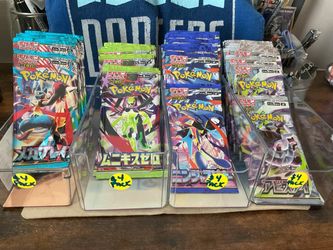Japanese Pokémon MEGA Booster Packs