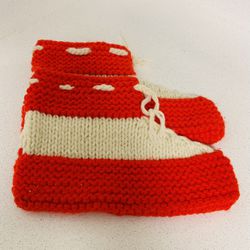 Hand Knit Cozy Slippers