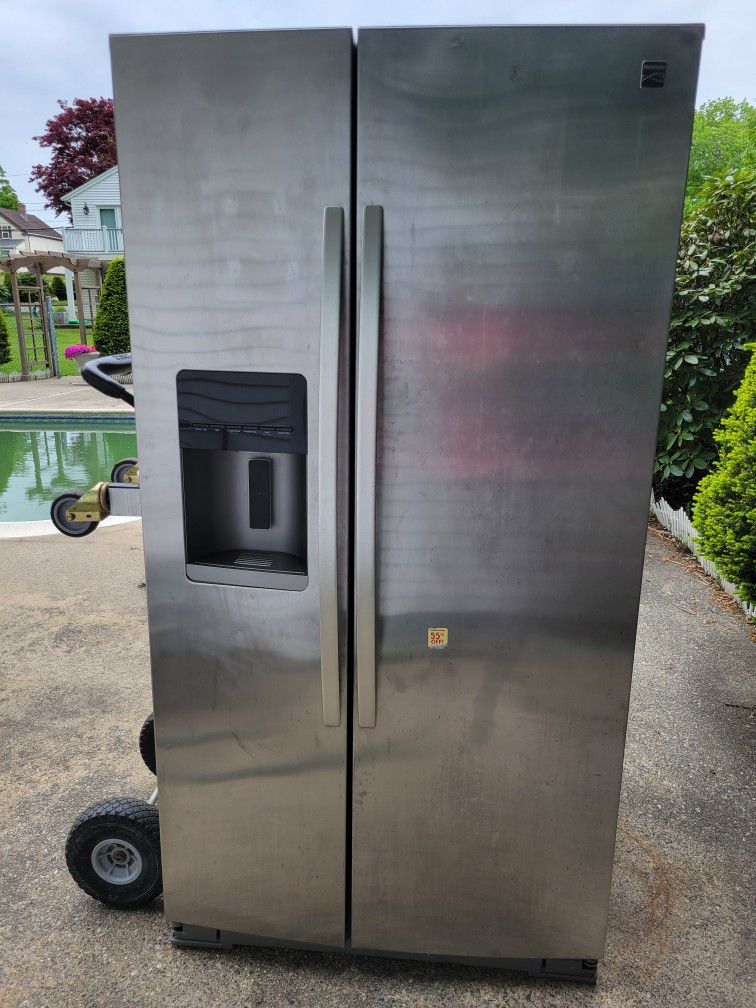 Kenmore Stainless Refrigerator with Icemaker