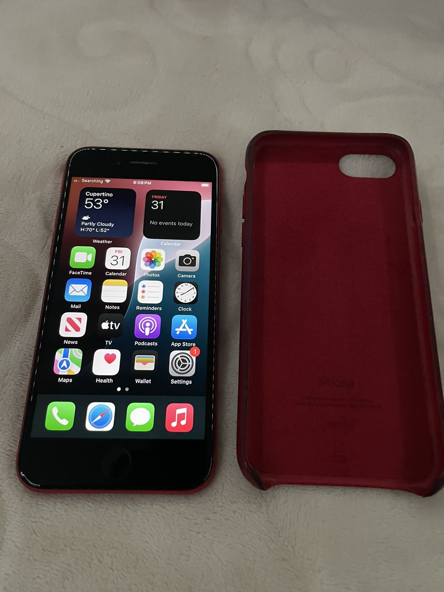 Apple iPhone SE 2 Generation Red Product Unlocked 