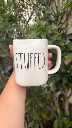 Rae Dunn STUFFED Ceramic Coffee Mug