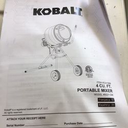 Kobalt Mixer 