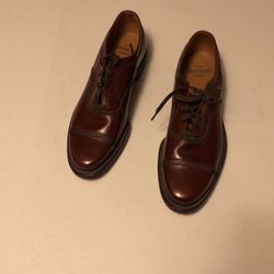 Vintage leather shoes, new Unused 1951