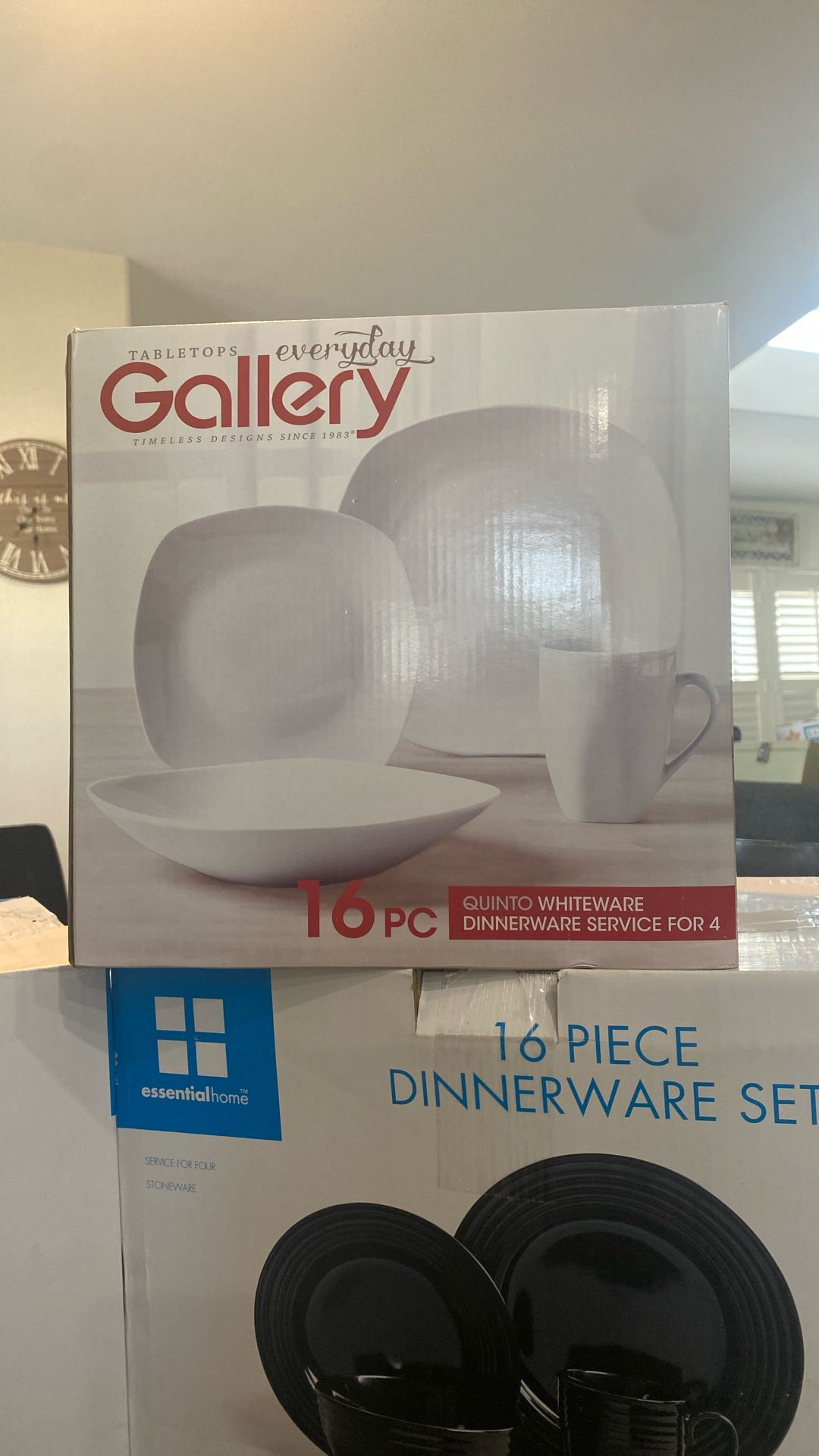 Quinto White Ware 16 Pc