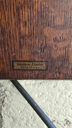 Telephone Approx 1910  Western Electric  Subset, Subscriber Set.