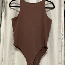 Brown Bodysuit