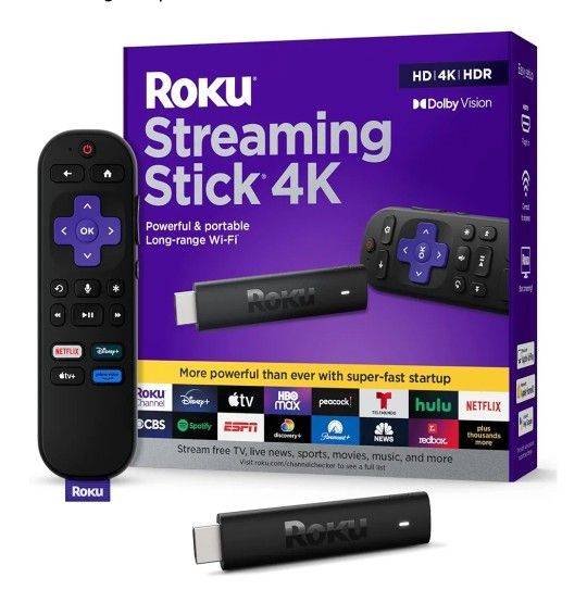 Roku streaming stick 4k