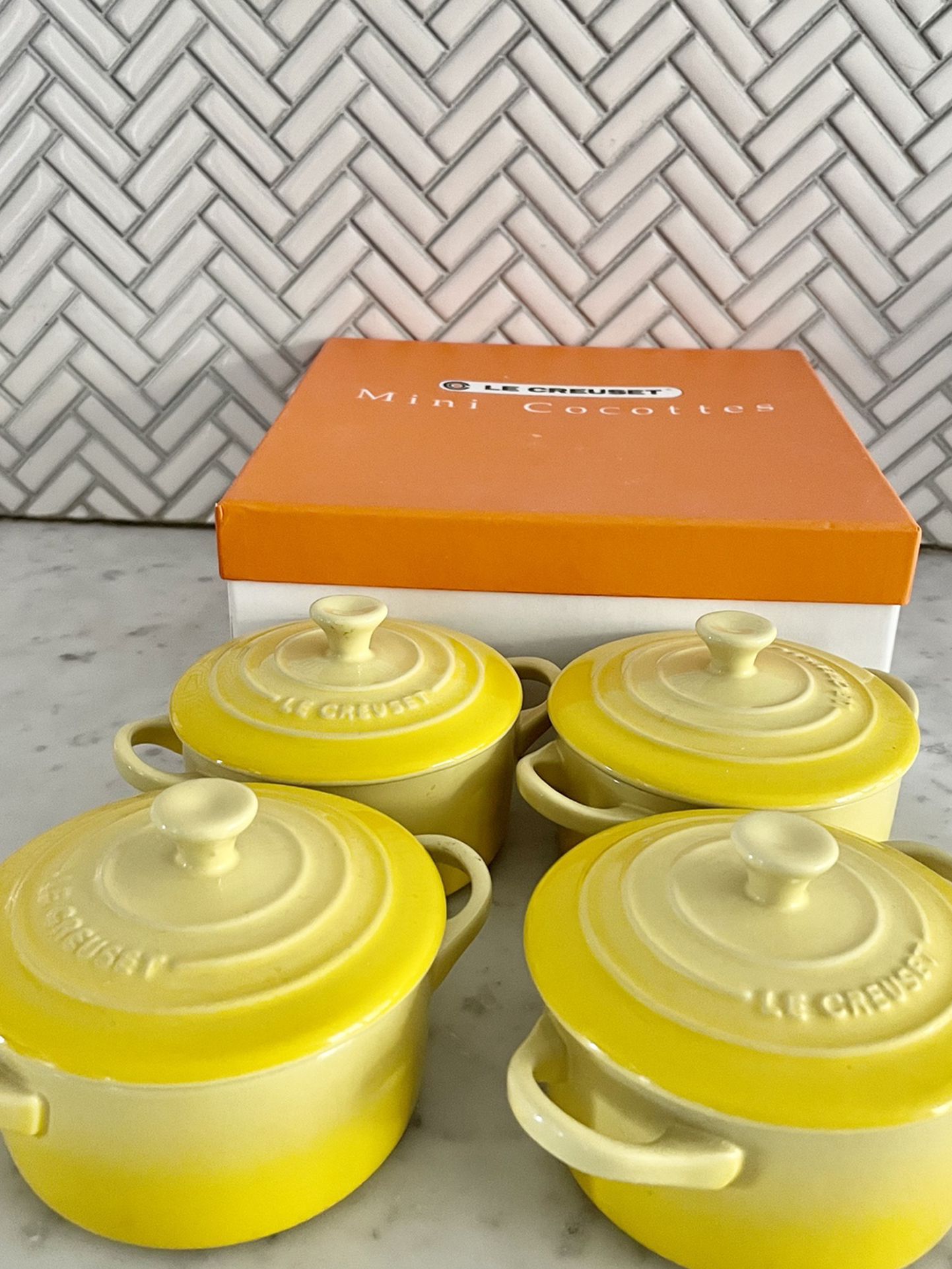 Creuset Mini Cocottes for Sale in Los - OfferUp