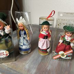 DOLL COLLECTION/SMALL HANDMADE IN NORWAY/GERMANY/ Austria / Holland