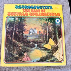 Buffalo Springfield Retrospective LP 12" Stereo Black Vinyl ATCO 1969 SD 33-283