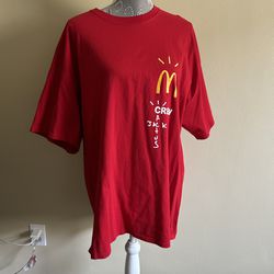 McDonald’s Cactus Jack Crew Travis Scott Unisex Tshirt Size 2XL 