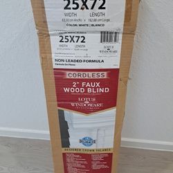 Window Blind 25 X 72 Nueva 