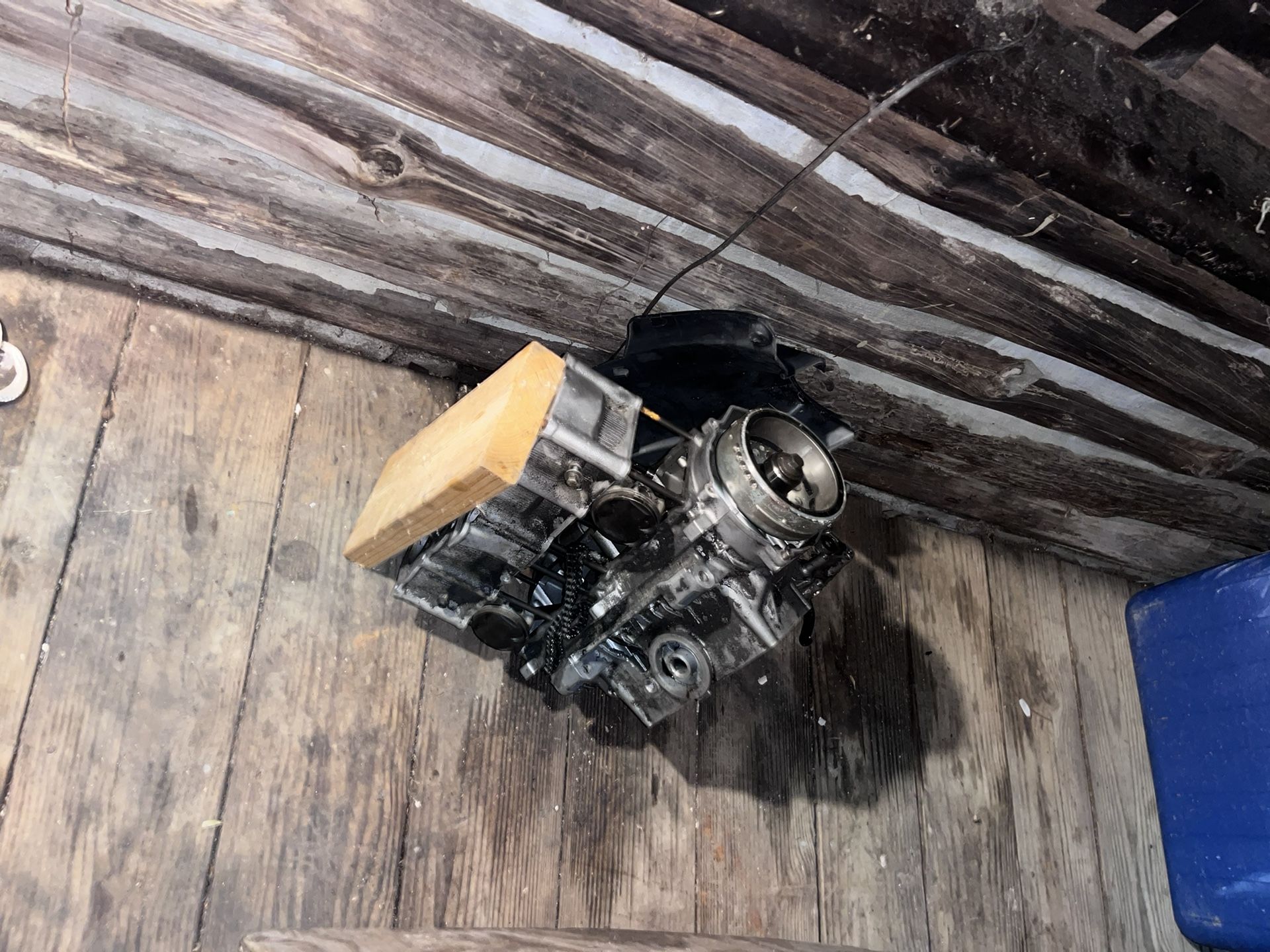 Rod Blown Yamaha 600RR Engine