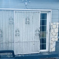 Security Sliding Door 8 Ft