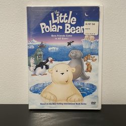 The Little Polar Bear DVD Movie NEW SEALED Animated Kids 2001