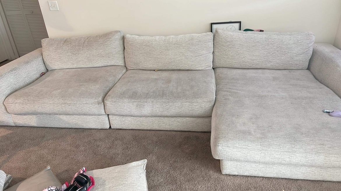 Cindy crawford home monterey park gray 3 pc sectional deals