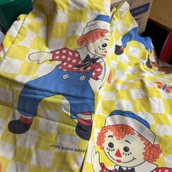 Raggedy and bedsheets