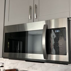 1.7 cu. ft. Over-the-Range Microwave in Stainless Steel, Like New!