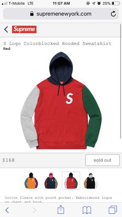 Supreme Hoodie Red - Medium