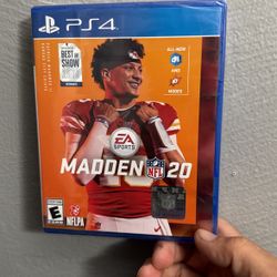 Madden 20 PS4 Game
