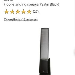 Pair Of Martin Logan Electromotion Esl Electrostatic Floor Standing Loudspeakers