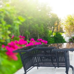 Garden Patio Bar Metal Black 