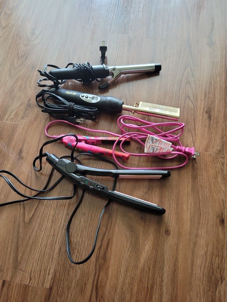 Electric Hot Comb, Mini Flat Iron Conair/ Andis BEST OFFER