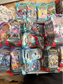 Sleeved booster packs Pokemon