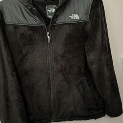 North Face Hooded Fleeced Jacket Size L Pre Owned