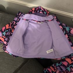 Children’s Place Dinosaur Print Snow Bib/ Two-Piece Jacket /Boots