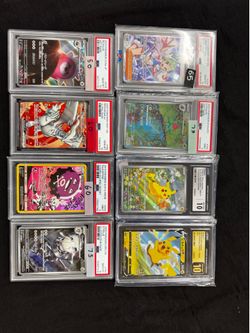 PSA Pokemon Slabs