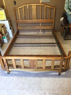 Antique standard size bed
