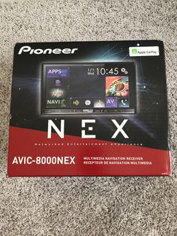 Pioneer In-Dash Navigation AV Receiver with 7” WVGA Capacitive Touchscreen Display Double Din