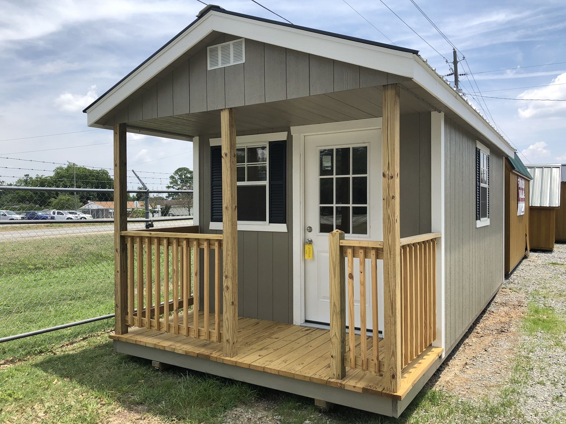 10 x 20 Painted Smart Shed With Porch, Location Goldsboro, Free Setup!!!
