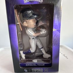 Ezequiel Tovar #14 Bobble Head Colorado Rockies SGA Stadium Giveaway