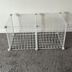 Small White Crate