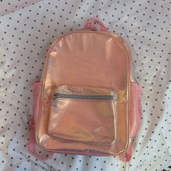 Iridescent pink Backpack 