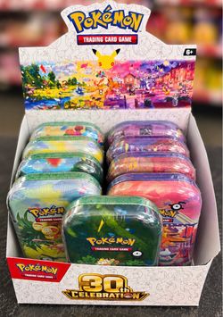 Pokémon tins