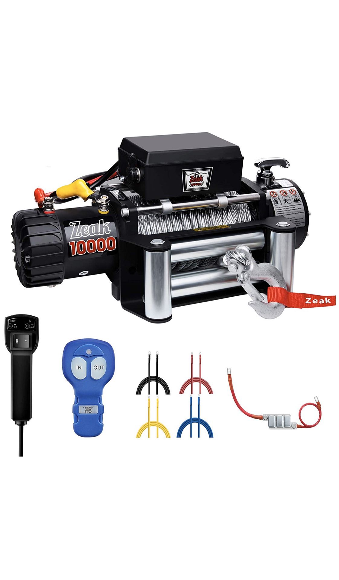 Electric power winch