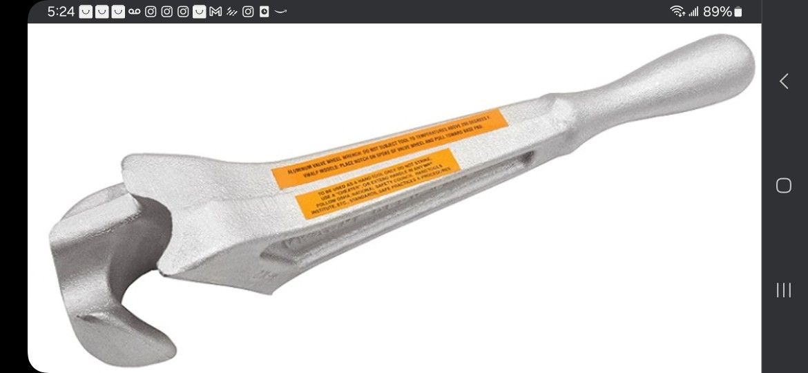 Reed Valve Wheel Wrench
