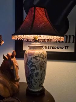 Ginger jar style lamp