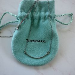 Tiffany & Co. T Smile Necklace 