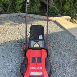 Electric Lawn Mower & Weed Whacker 