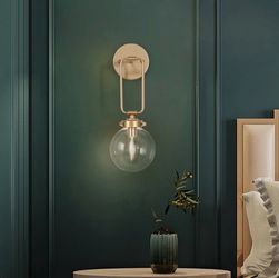 Brand New Set of 2, Alec Dimmable, Hardwire Wall Sconce Long Armed Fixture