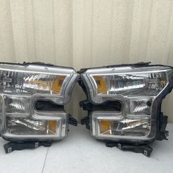 2015-2017 Ford F-150 Driver And Passenger Headlight