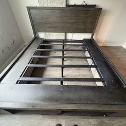 Ashleys King Size Bed Frame