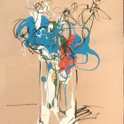 Original Floral Painting By Steve Penley